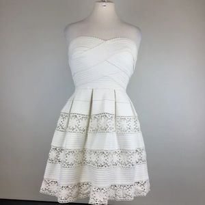 Off white lace dress, size 3/4